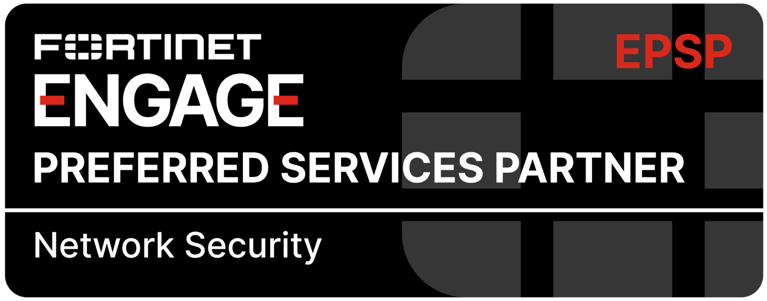 Fortinet Engage Preferred Services Partner badge