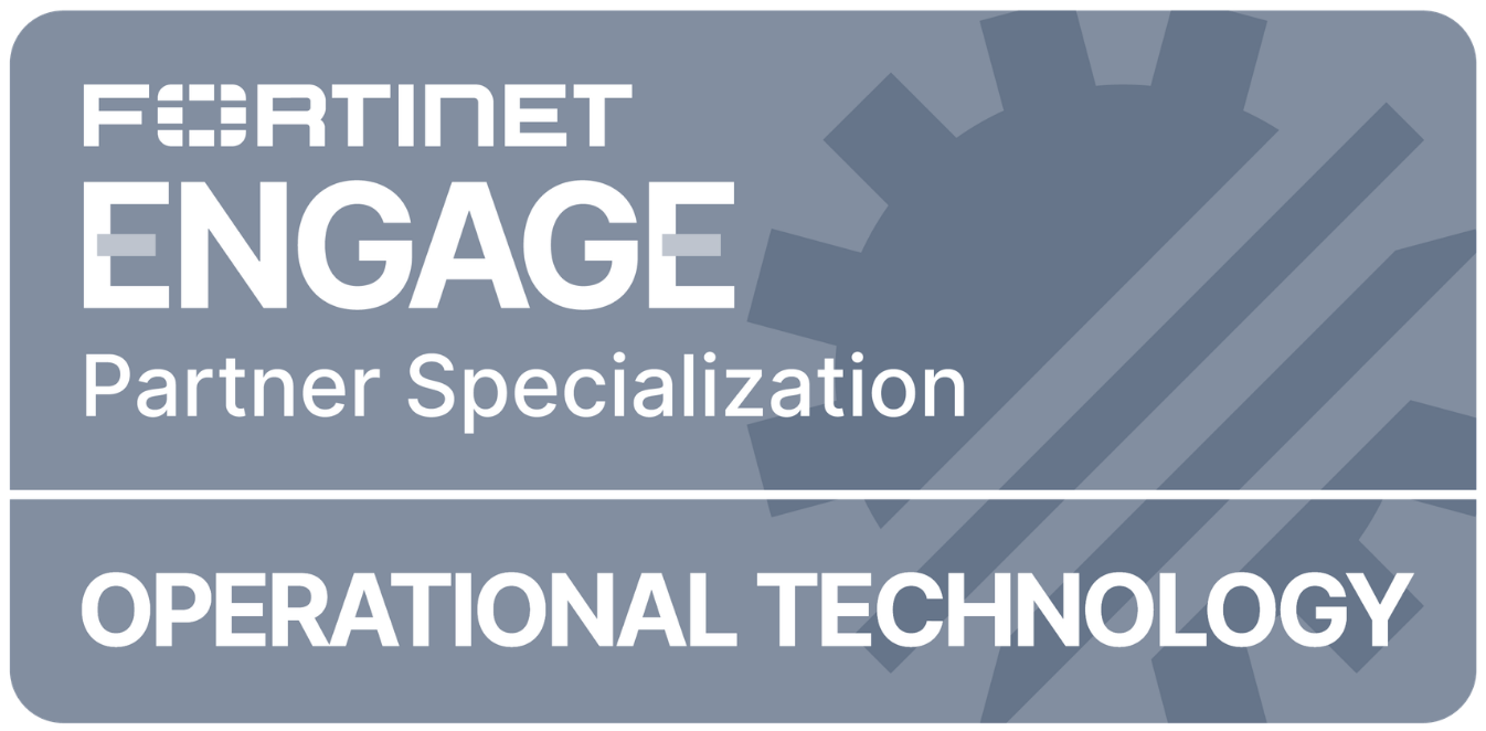 Fortinet Operational Technology partner specialization badge